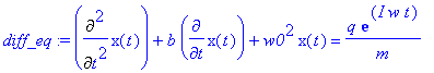 diff_eq := Diff(x(t),`$`(t,2))+b*diff(x(t),t)+w0^2*...